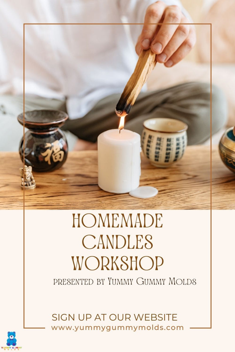 Candle Making Class with Yummy Gummy Molds