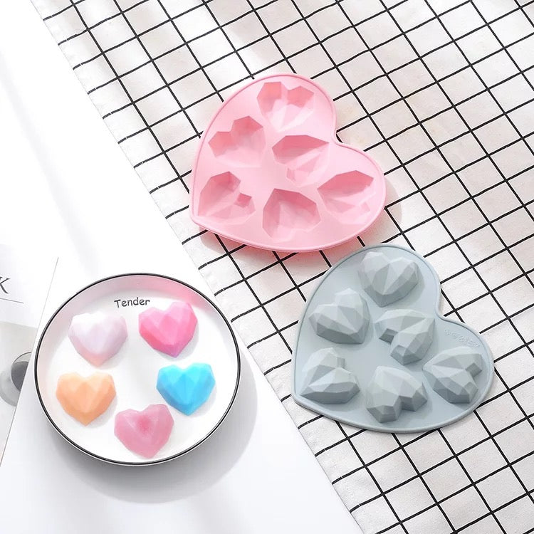 Large Silicone Converstaion Heart Mold