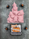 Assorted Halloween Bundle - Haunted House Halloween Mold and 6-Cavity Halloween Silicone Molds (2 Pack)