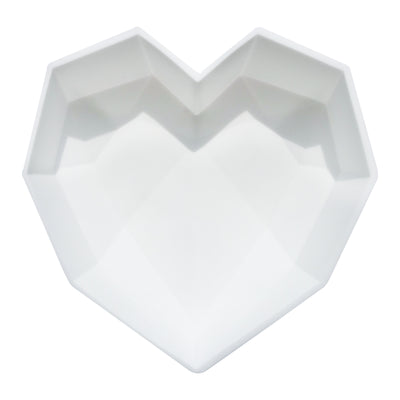 Geometric Heart Shaped Chocolate Mold