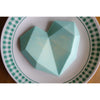 large geometric heart cake gem mold yummy gummy molds