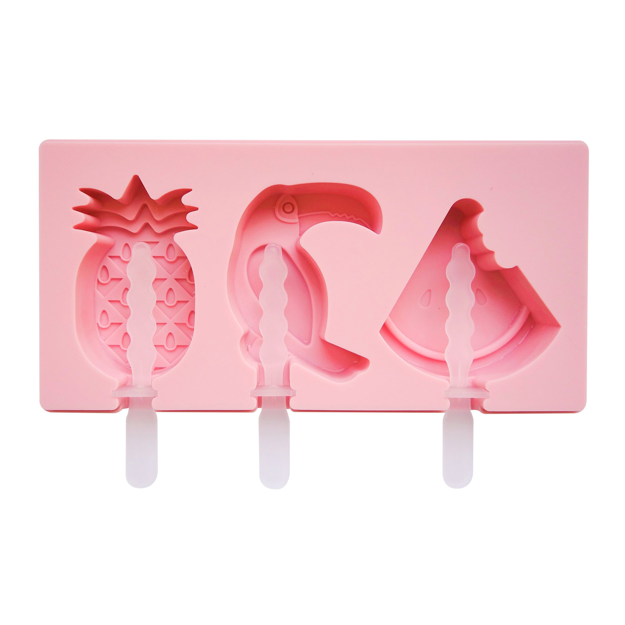 tropical pineapple toucan watermelon popsicle mold yummy gummy molds